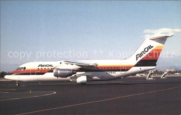Flugzeuge Zivil AirCal BAe 146-200A N146AC