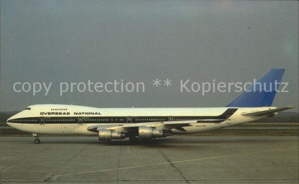Flugzeuge Zivil Overseas National Airways Boeing 747 N3