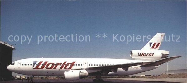 Flugzeuge Zivil World McDonnell Douglas DC-10-10 N18626