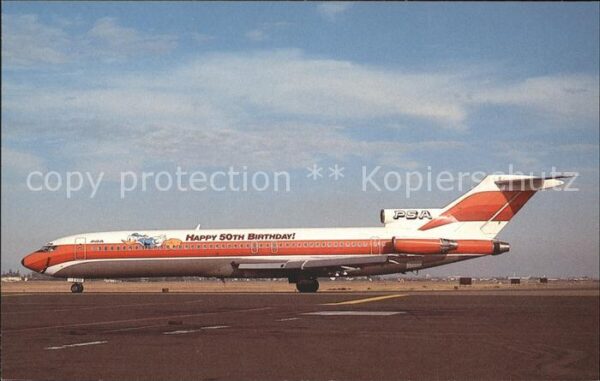 Flugzeuge Zivil PSA Happy 50Th Birthday N555PS s/n 2151