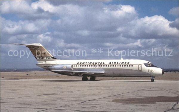 Flugzeuge Zivil Continental Airlines McDonnell Douglas