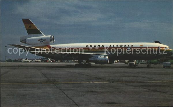 Flugzeuge Zivil Ghana Airways McDonnell Douglas DC-10-3