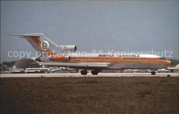 Flugzeuge Zivil Aviatica Guatemala Boeing B727-123C TG-
