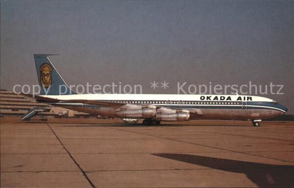 Flugzeuge Zivil Okada Air Nigeria Boeing B.707-355C 5N-