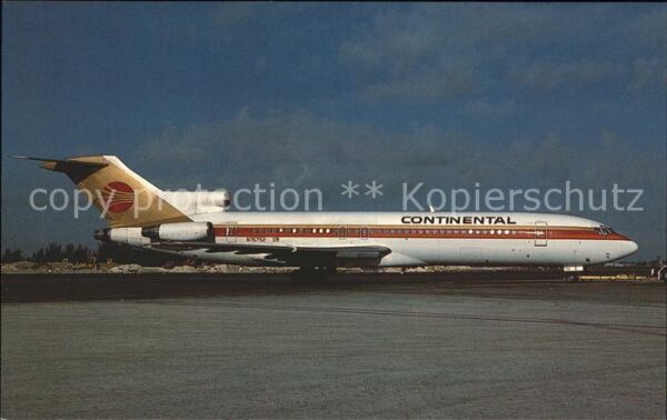Flugzeuge Zivil Continental Boeing 727-227 N76752 s/n 2