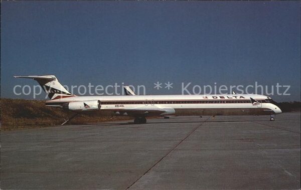 Flugzeuge Zivil Delta McDonnell Douglas MD-88 DC-9-88 N