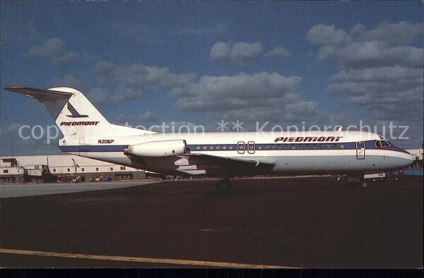 Flugzeuge Zivil Piedmont Fokker F28-4000 N206P s/n 1122