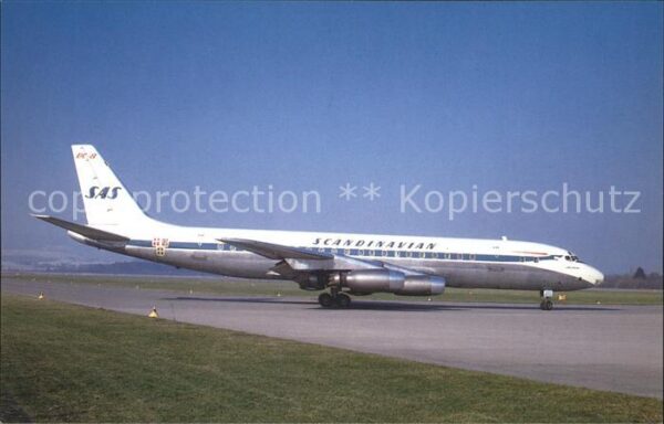 Flugzeuge Zivil SAS Scandinavian Douglas Dc-8-30 OY-KTA
