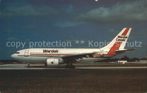 Flugzeuge Zivil Wardair Canada A310-304 C-FNWD s/n 444