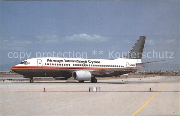 Flugzeuge Zivil Airways International Cymru Boeing 737-