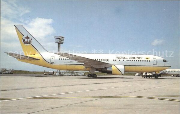 Flugzeuge Zivil Royal Brunei Boeing 767-231ER N604TW c/