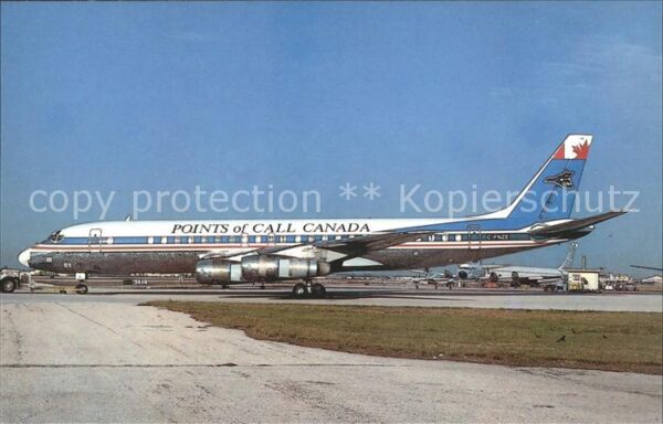 Flugzeuge Zivil Points of Call Canada Douglas DC-8-52 C
