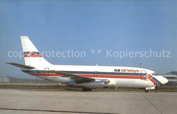 Flugzeuge Zivil GB Airways Boeing B737-2S3 G-DDDV c/n 2