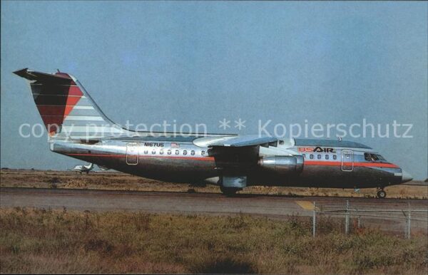 Flugzeuge Zivil USAir British Aerospace BAe 146-200 N16