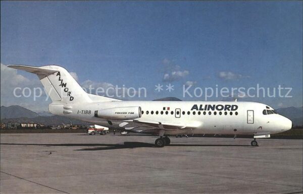 Flugzeuge Zivil Alinord Fokker F28-1000 I-TIBB c/n 1101