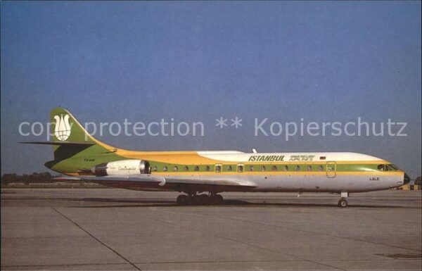 Flugzeuge Zivil Istanbul Airlines Aerospatiale Caravell