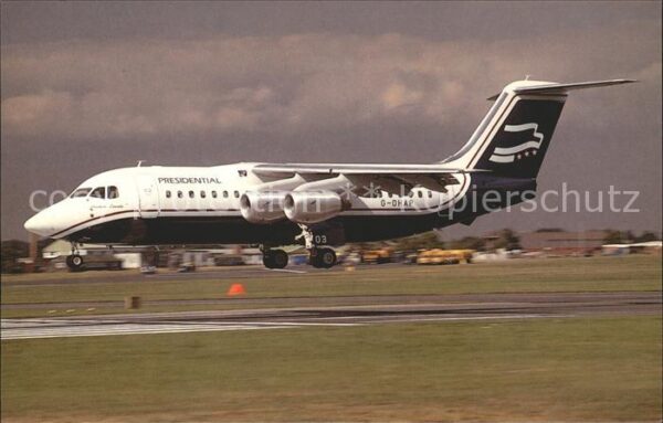 Flugzeuge Zivil Presidental Airways BAe 146-200 G-OHAP