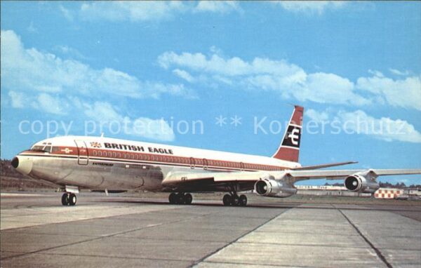 Flugzeuge Zivil British Eagle Airways Boeing 707-365C G