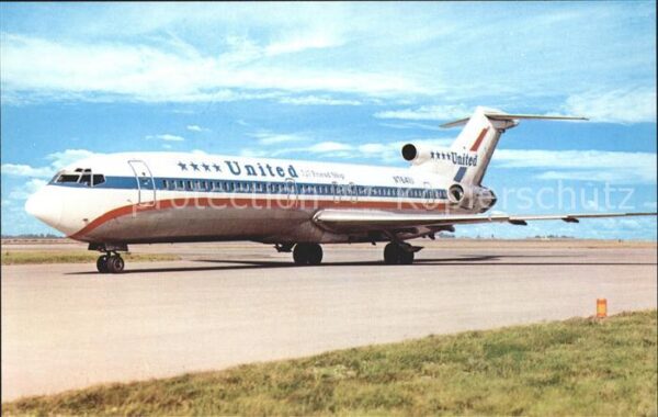 Flugzeuge Zivil United Air Lines Boeing 727-222 N7641U