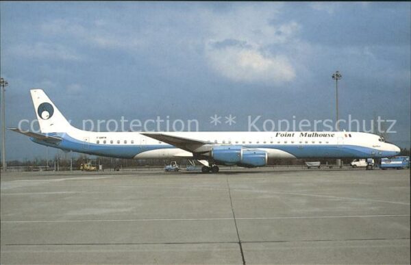 Flugzeuge Zivil Point Mulhouse McD Douglas DC-8-71 F-GM