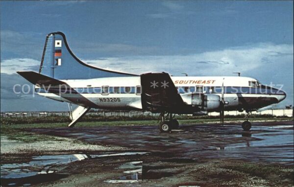 Flugzeuge Zivil Southeast Airlines Martin 2-0-2A N93205