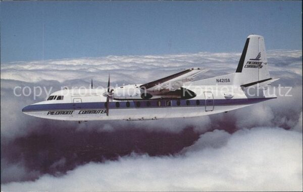 Flugzeuge Zivil Piedmont Commuter Fokker F-27-600 N421S