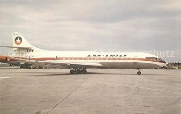 Flugzeuge Zivil Lan Chile Sud Caravelle 6R CC-CCP c/n 1