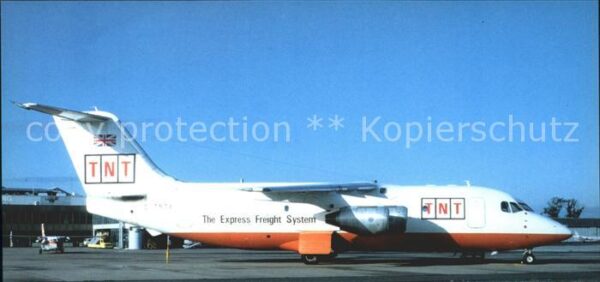 Flugzeuge Zivil TNT The Express Freight System BAe 146-