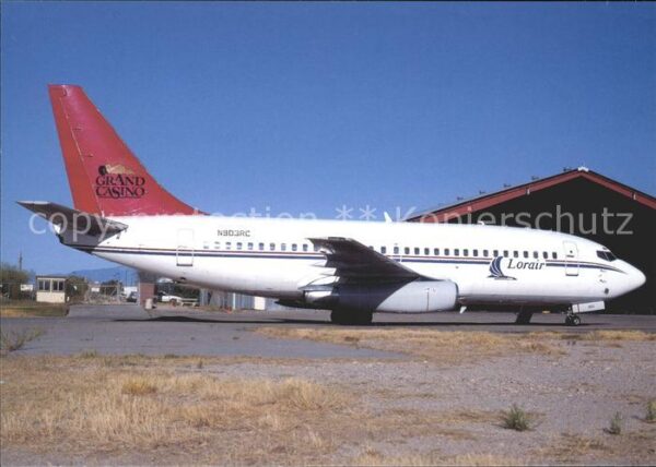Flugzeuge Zivil Lorair Grand Casino Boeing B-737-200 N9