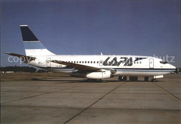 Flugzeuge Zivil Lapa Argentina B737-2MG 21138 LV-VGF