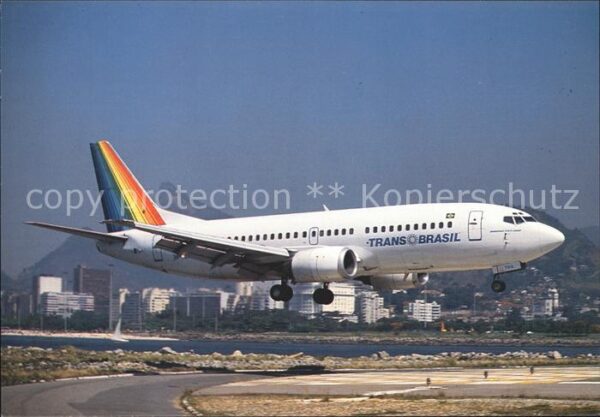 Flugzeuge Zivil Transbrasil B737-3Q4 24209 PT-TEG