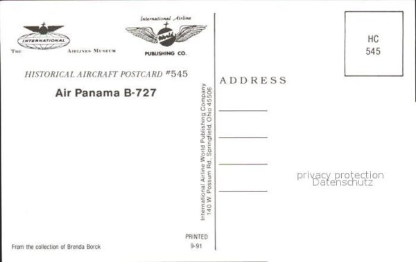 Flugzeuge Zivil Air Panama B-727 – Bild 2