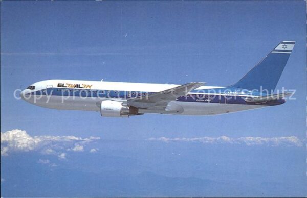 Flugzeuge Zivil El AL Boeing 767