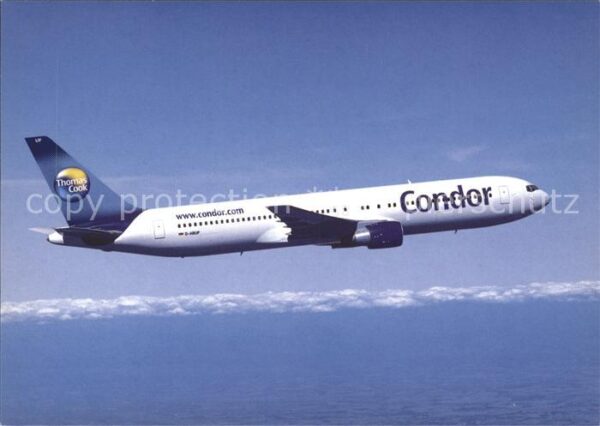 Flugzeuge Zivil Condor Thomas Cook Boeing 767 D-ABUF
