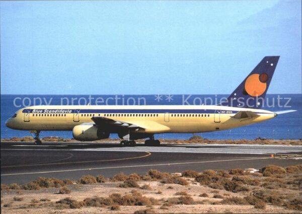 Flugzeuge Zivil Blue Scandinavia Boeing B-757-2Y0 SE-DU