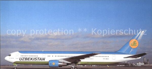 Flugzeuge Zivil Uzbekistan Airlines Boeing B-767-300 VR