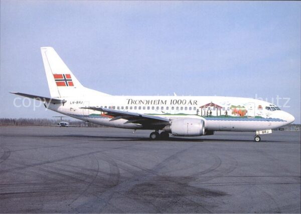 Flugzeuge Zivil Braathens SAFE Trondheim 1000 AR Boeing