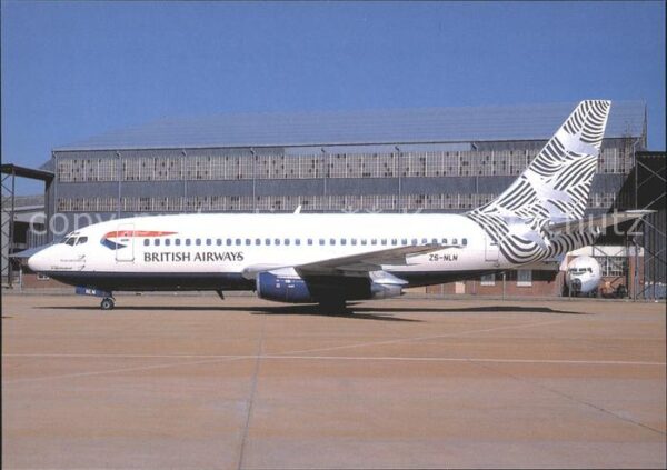 Flugzeuge Zivil British Airways Comair Boeing B-737-200