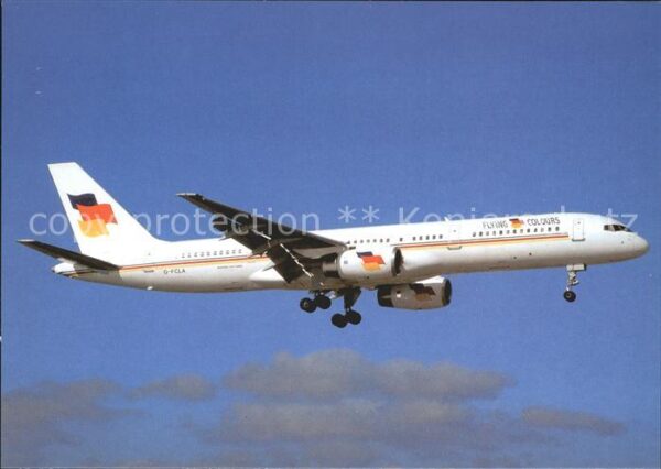 Flugzeuge Zivil Flying Colours Boeing B-757-28A G-FCLA