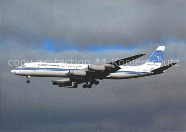 Flugzeuge Zivil Kuwait Airways Cargo McDDouglas DC-8-62
