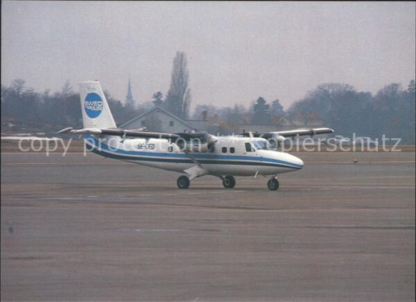 Flugzeuge Zivil Swedair Twin Otter 300 SE-GED