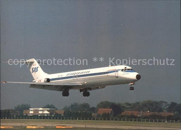 Flugzeuge Zivil SAS Scandinavian D-9 SE-DDR