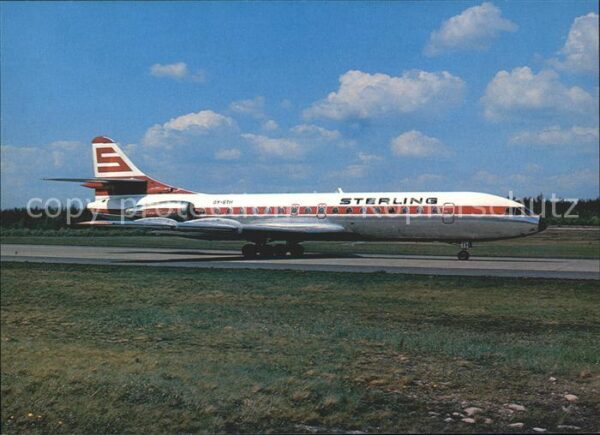 Flugzeuge Zivil Sterling Airways Sud-Aviation Caravelle