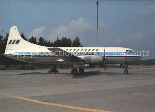Flugzeuge Zivil Linjeflyg Convair CV-440 SE-CCO