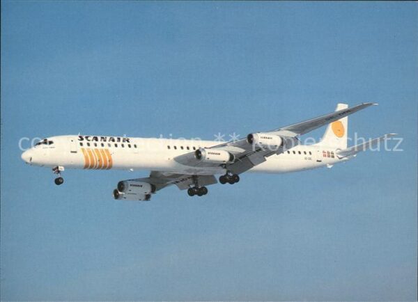 Flugzeuge Zivil Scanair DC-8-63 SE_DBL