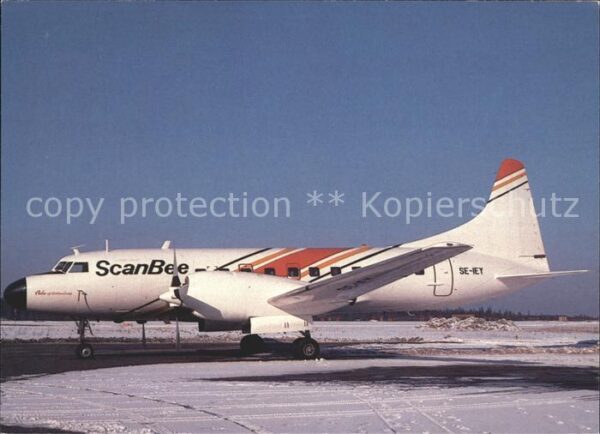 Flugzeuge Zivil Scan Bee Convair 580 SE-IEY