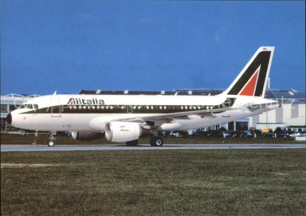 Flugzeuge Zivil Alitalia A319 D-AVWB