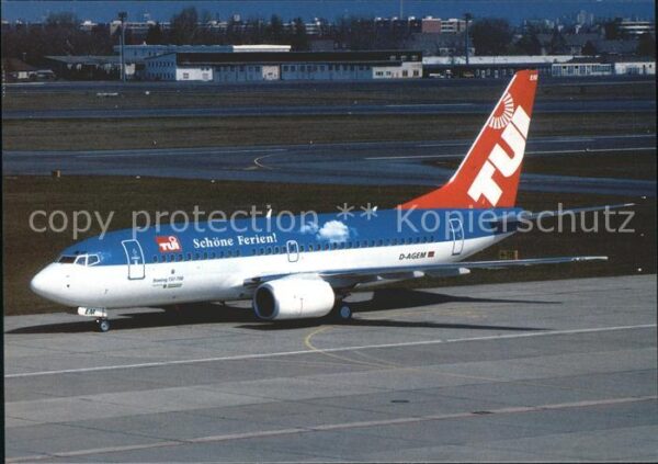 Flugzeuge Zivil TUI B-737-700 D-AGEM c/n 28099