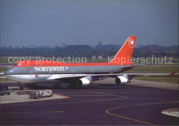 Flugzeuge Zivil Northwest Airlines B747-451 N669US c/n