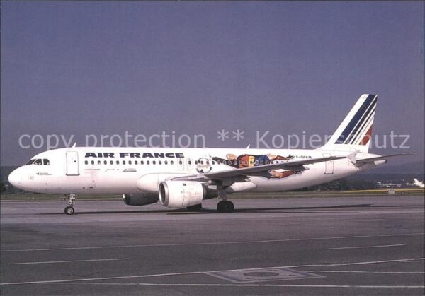 Flugzeuge Zivil Air France A320-211 F-GFKM  c/n 102